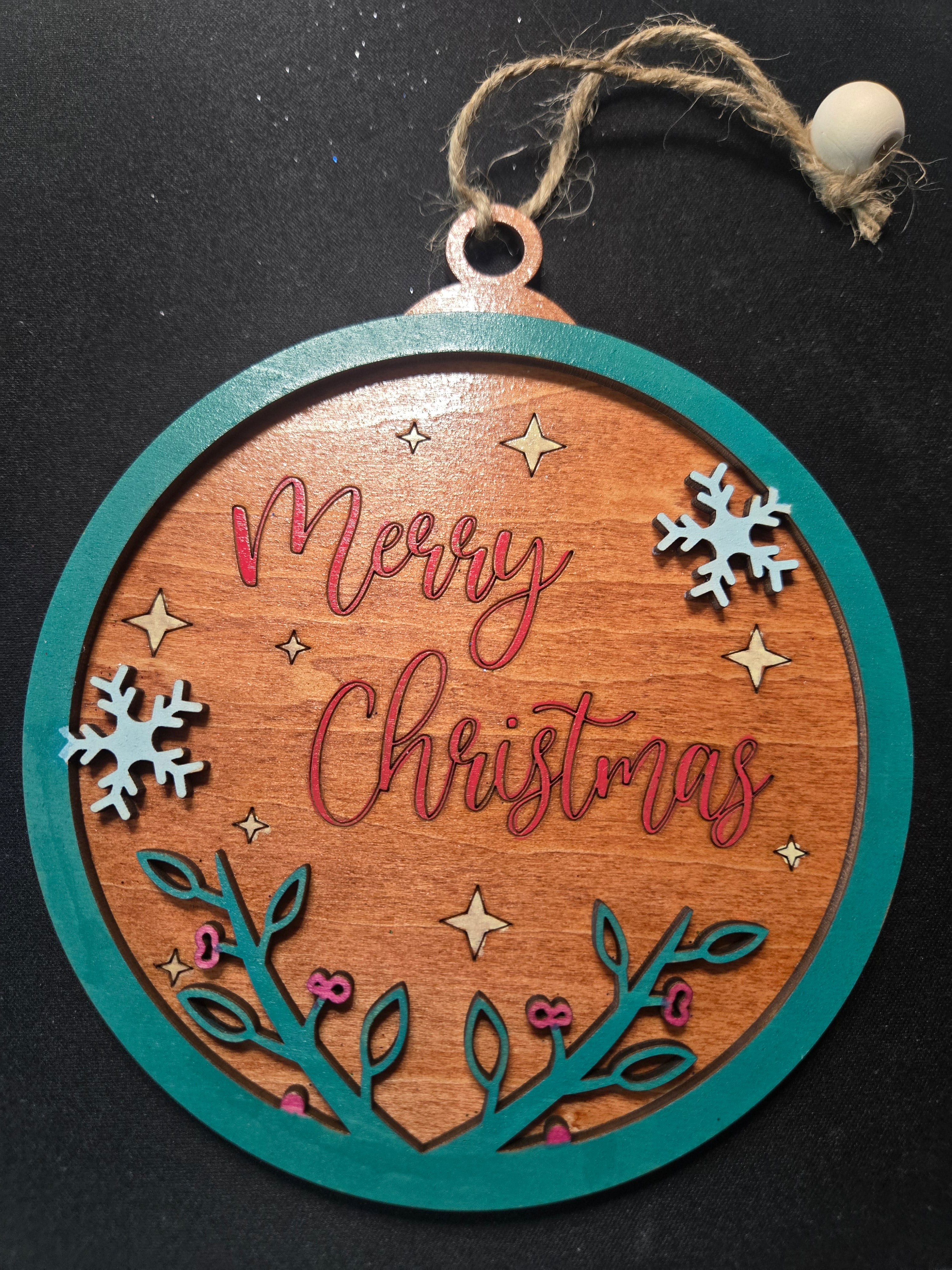 Merry Christmas Ornament