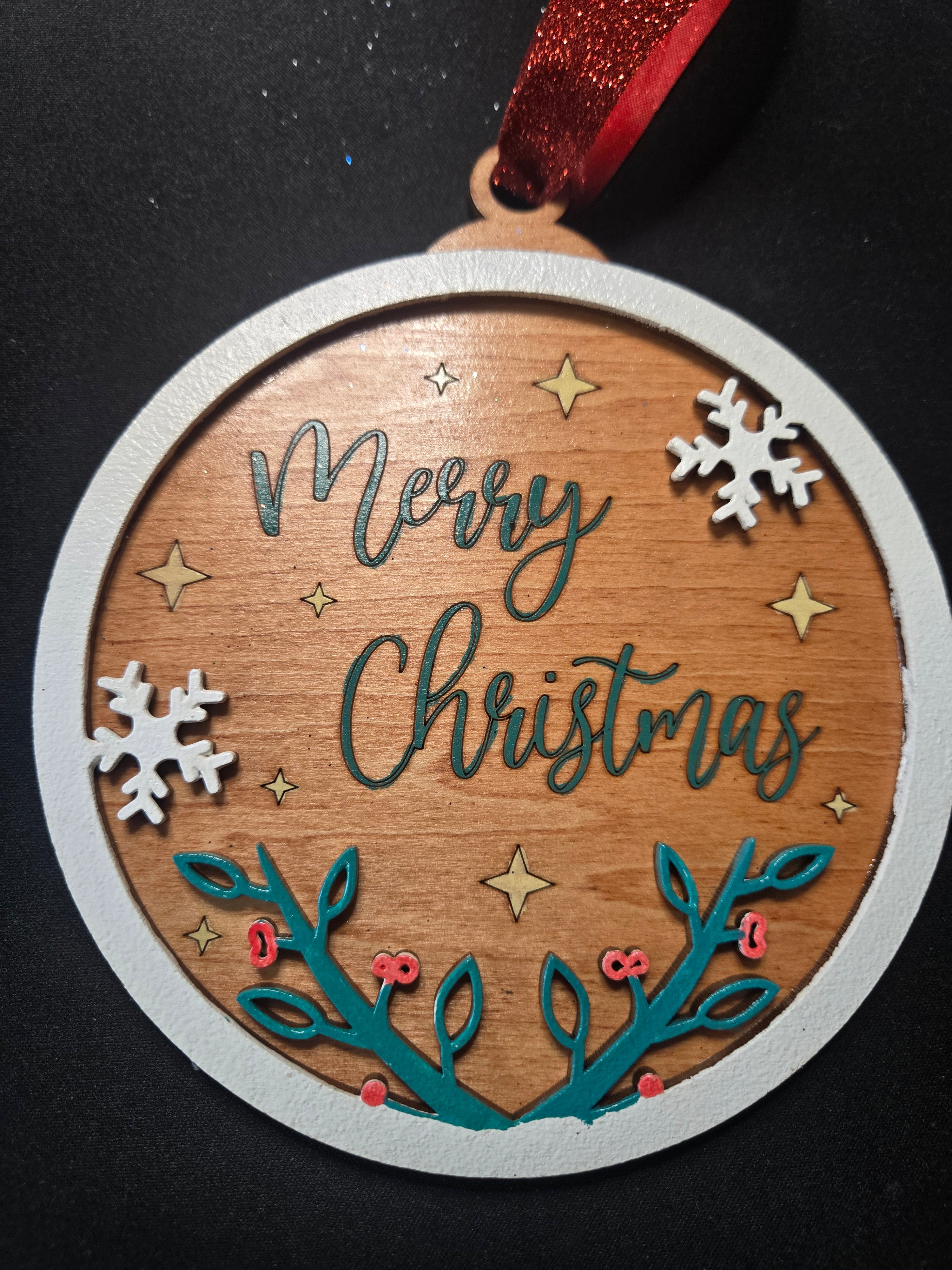Merry Christmas Ornament