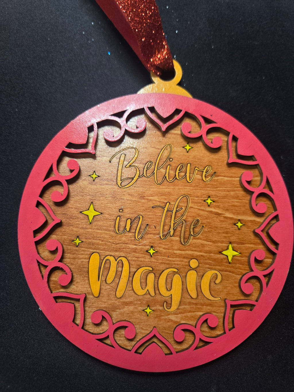 Believe in the Magic Christmas Ornament