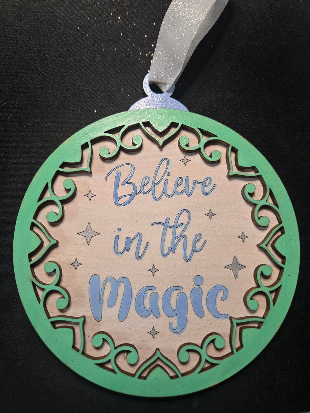 Believe in the Magic Christmas Ornament