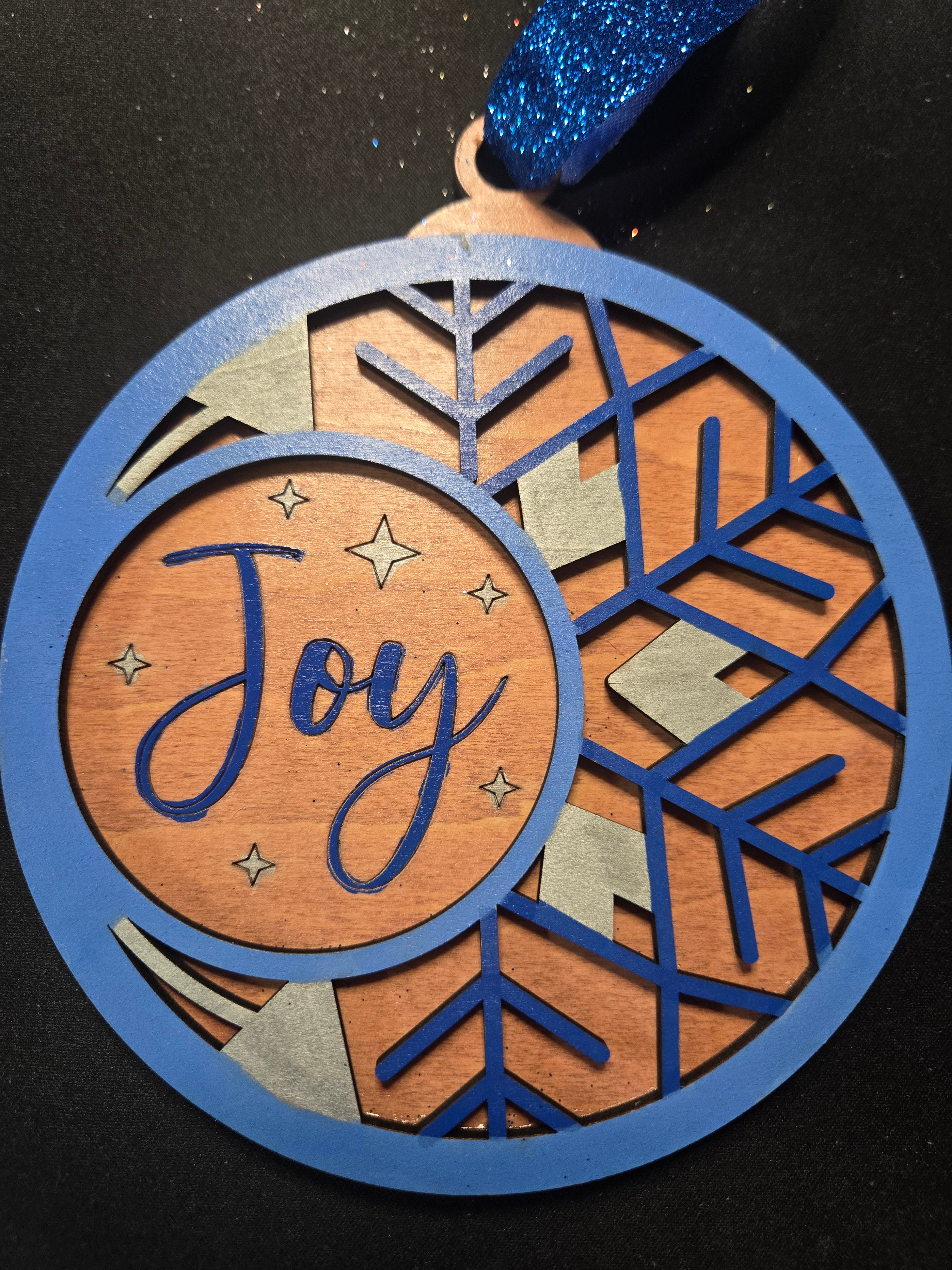 Joy Christmas Ornament