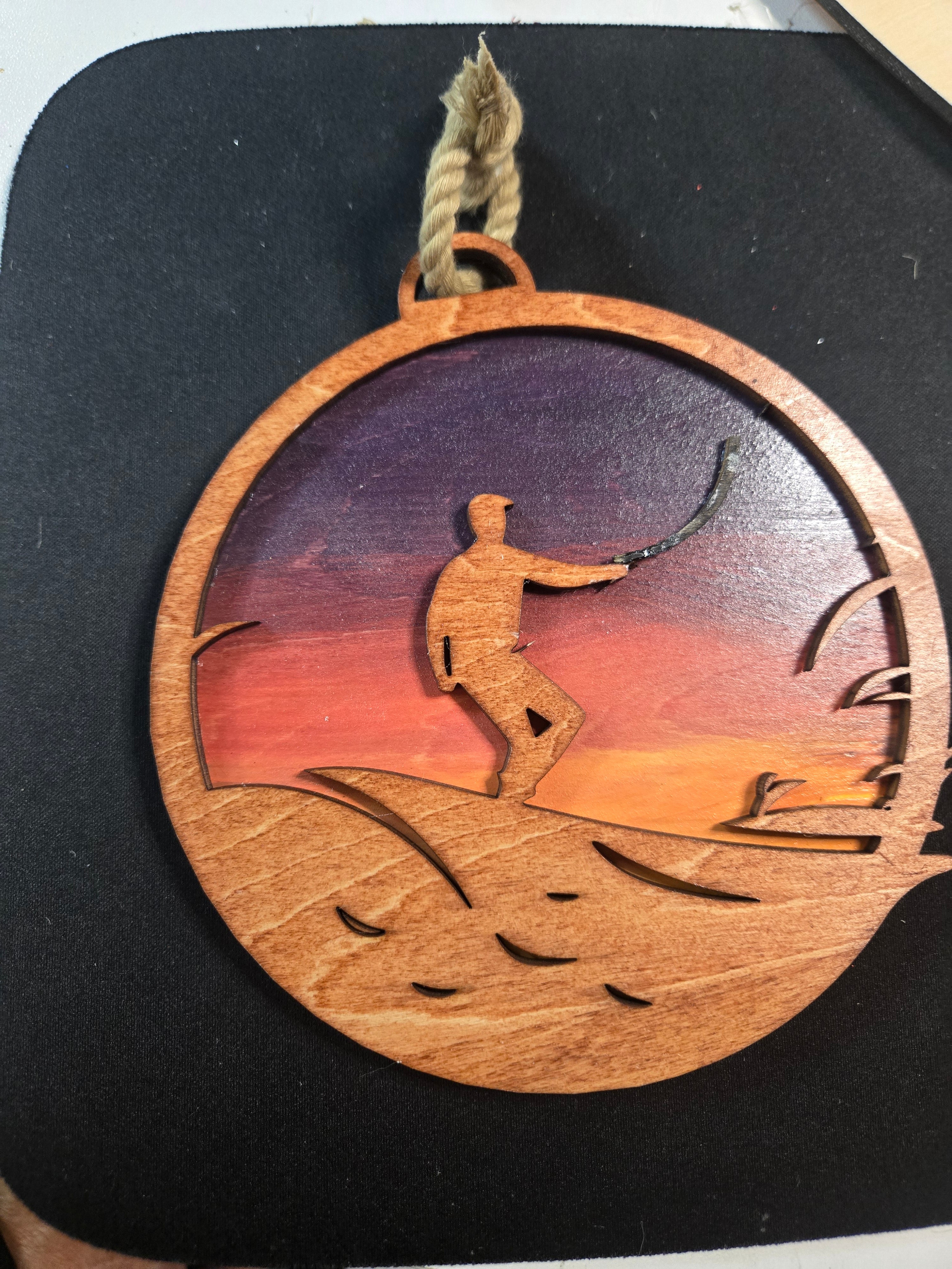 Tropical sunset Ornament