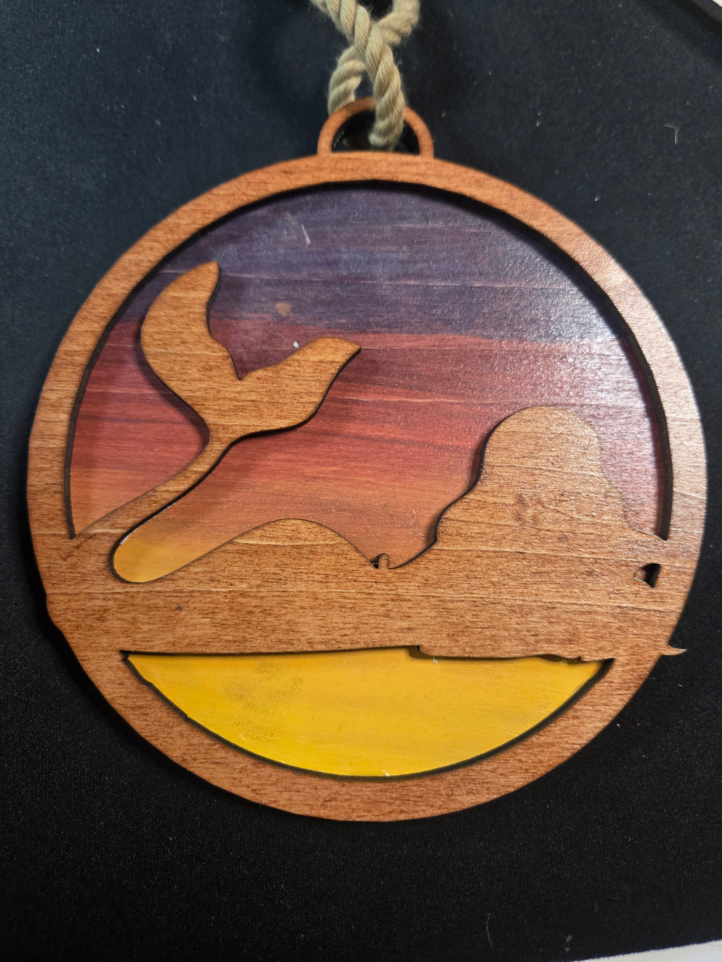 Tropical sunset Ornament