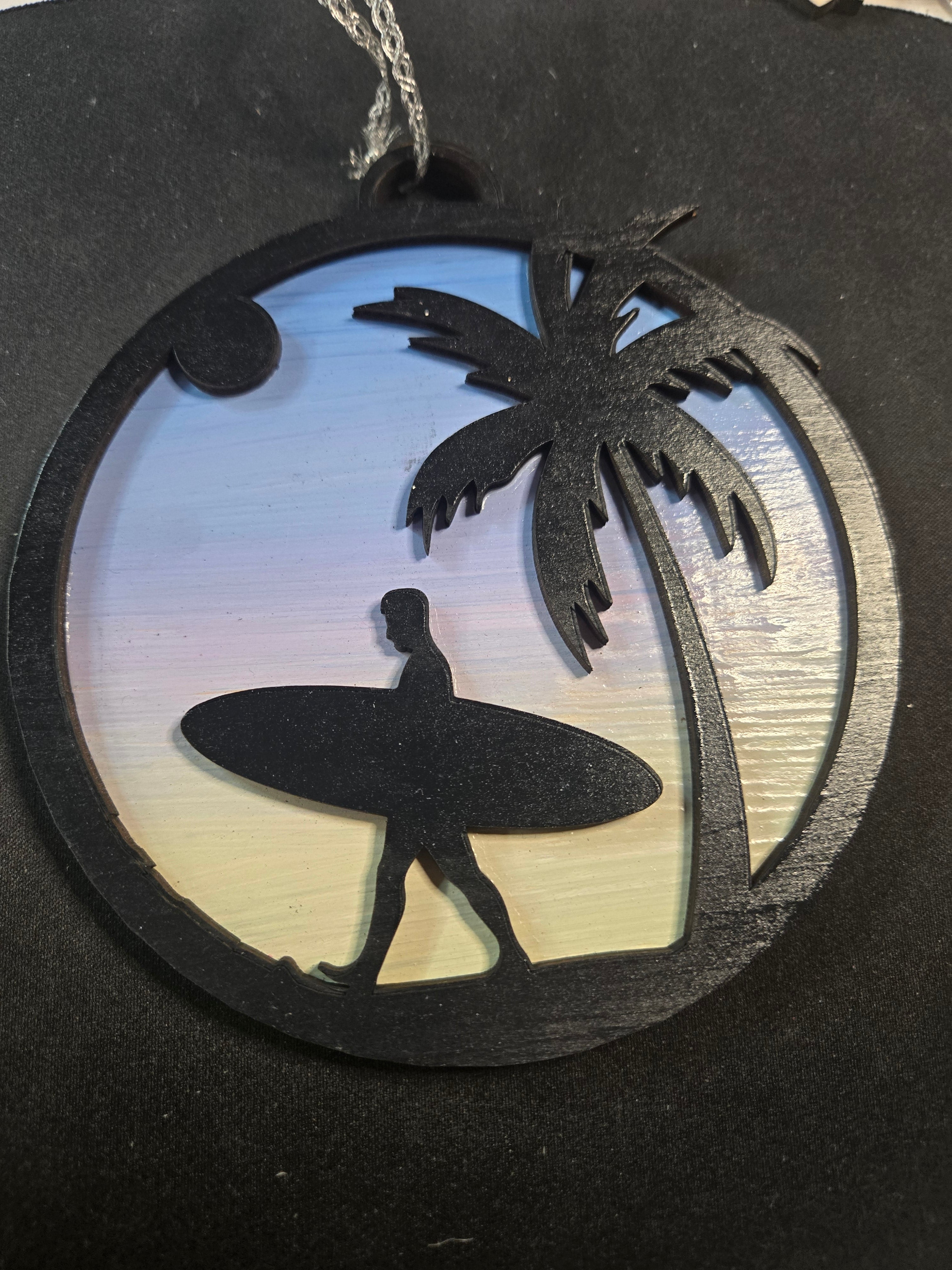 Tropical sunset Ornament