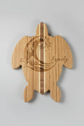 Turtle shaped cutting board - Customizable