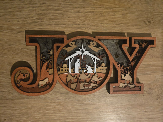 Small JOY sign