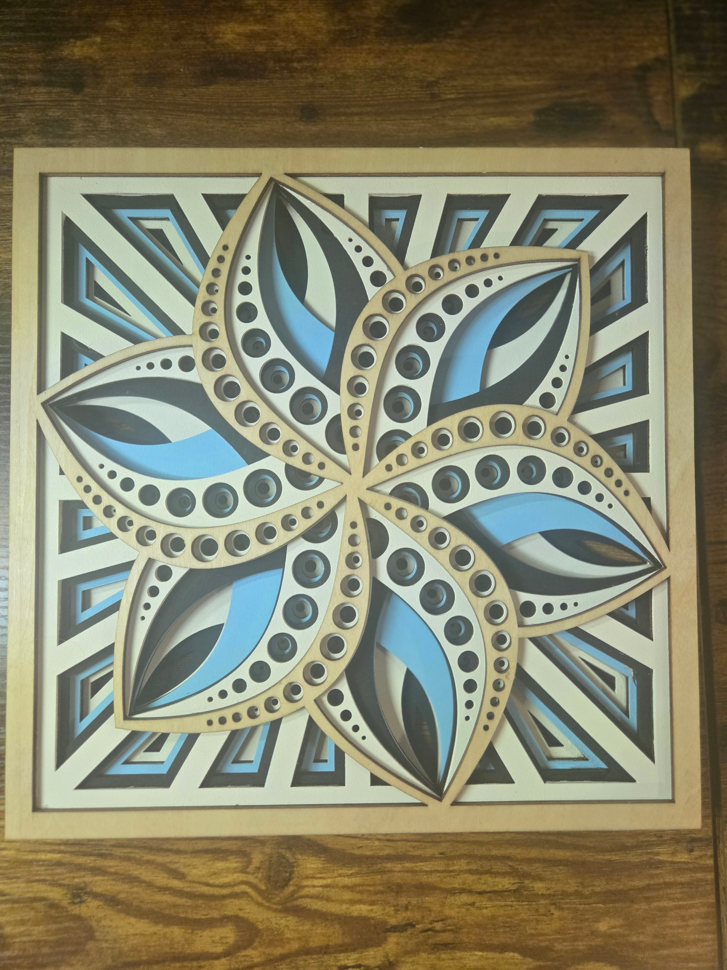 Layered Mandala Flower