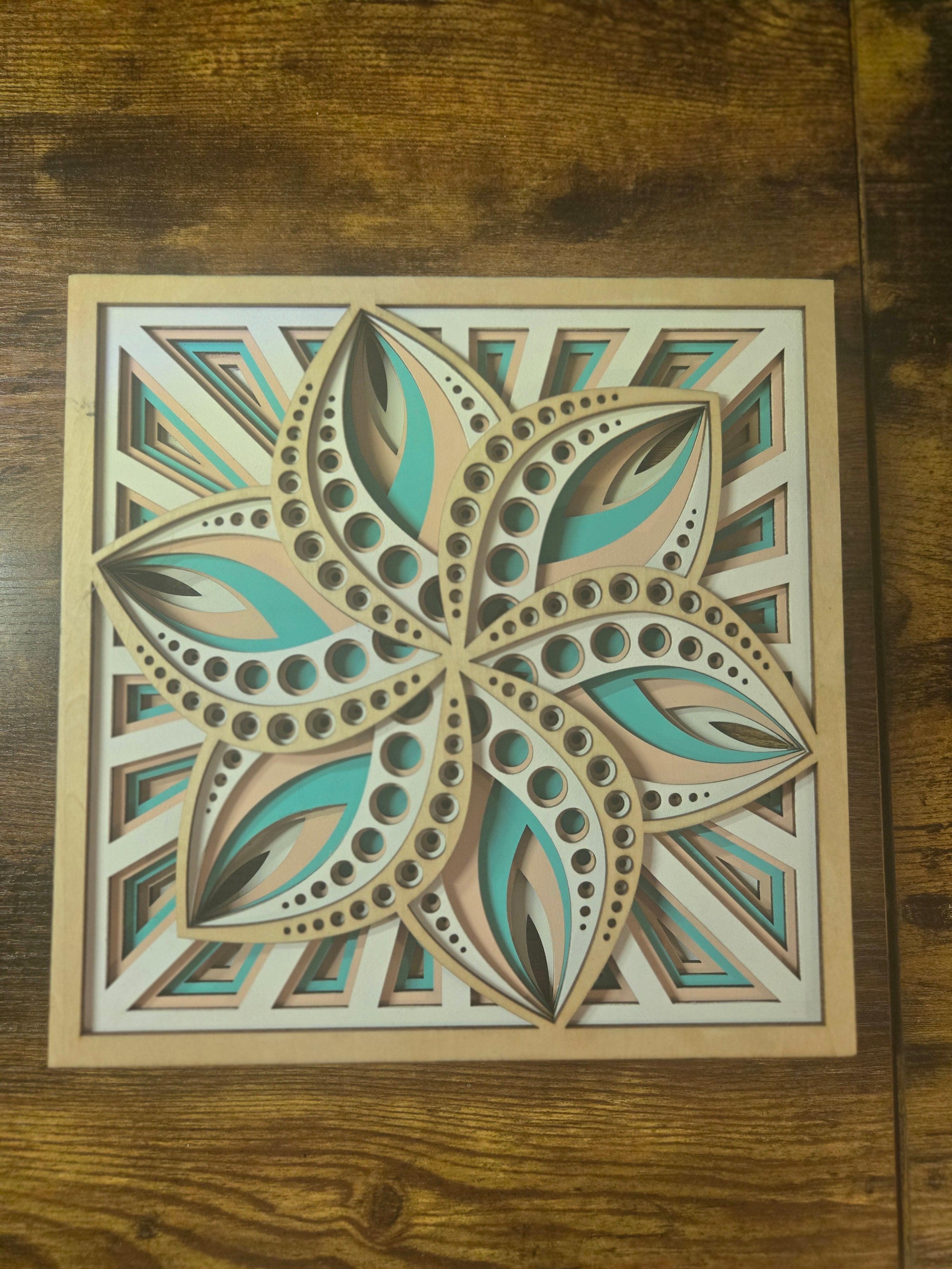 Layered Mandala Flower