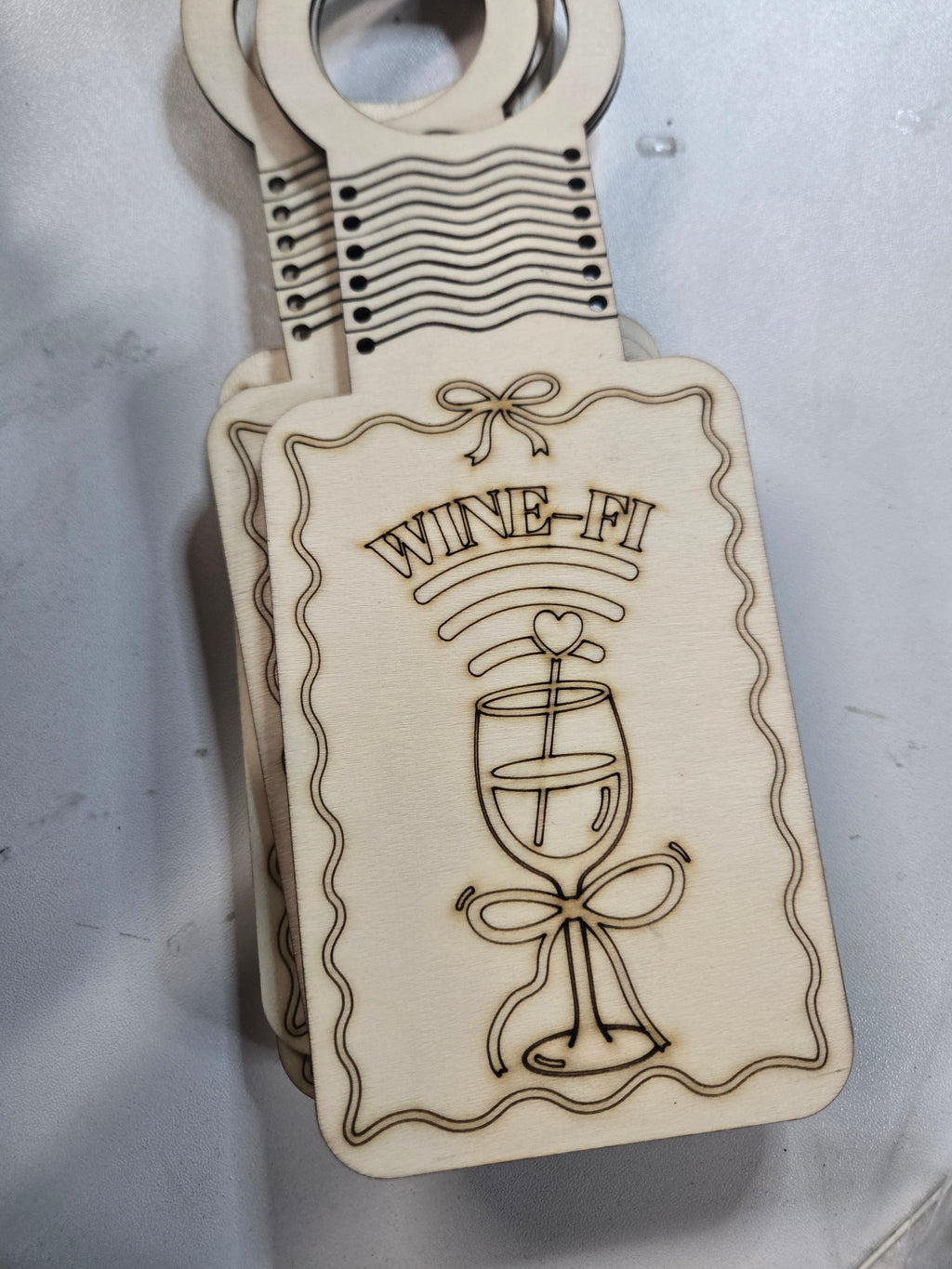 Wine Bottle Tag
