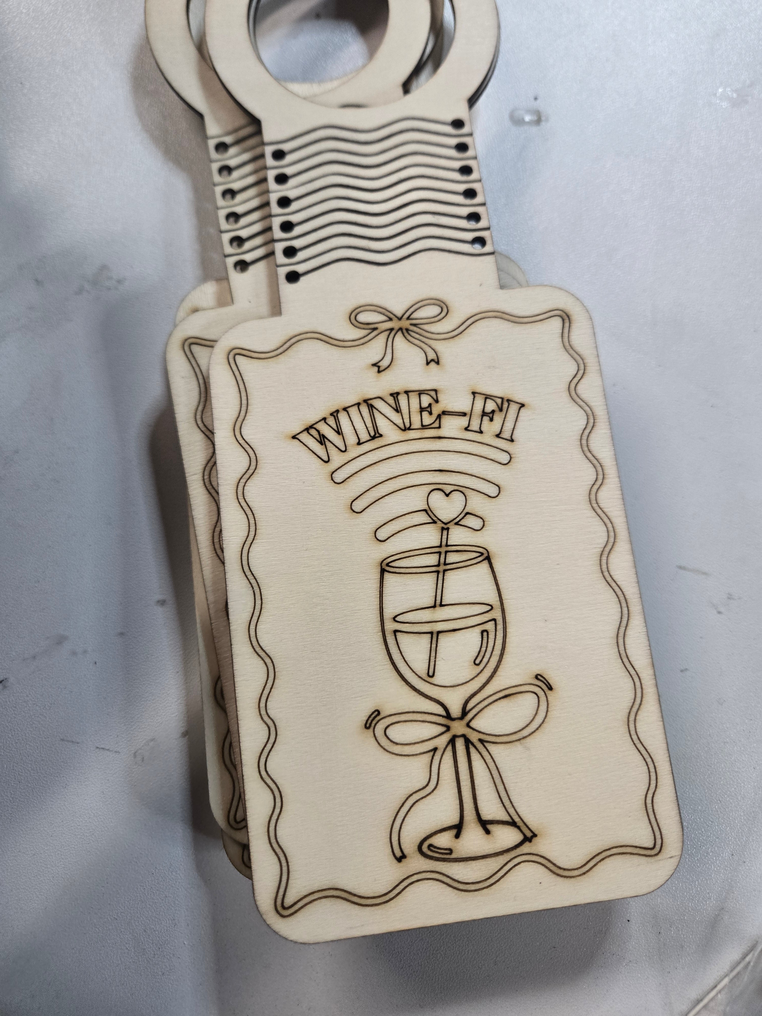 Wine Bottle Tag