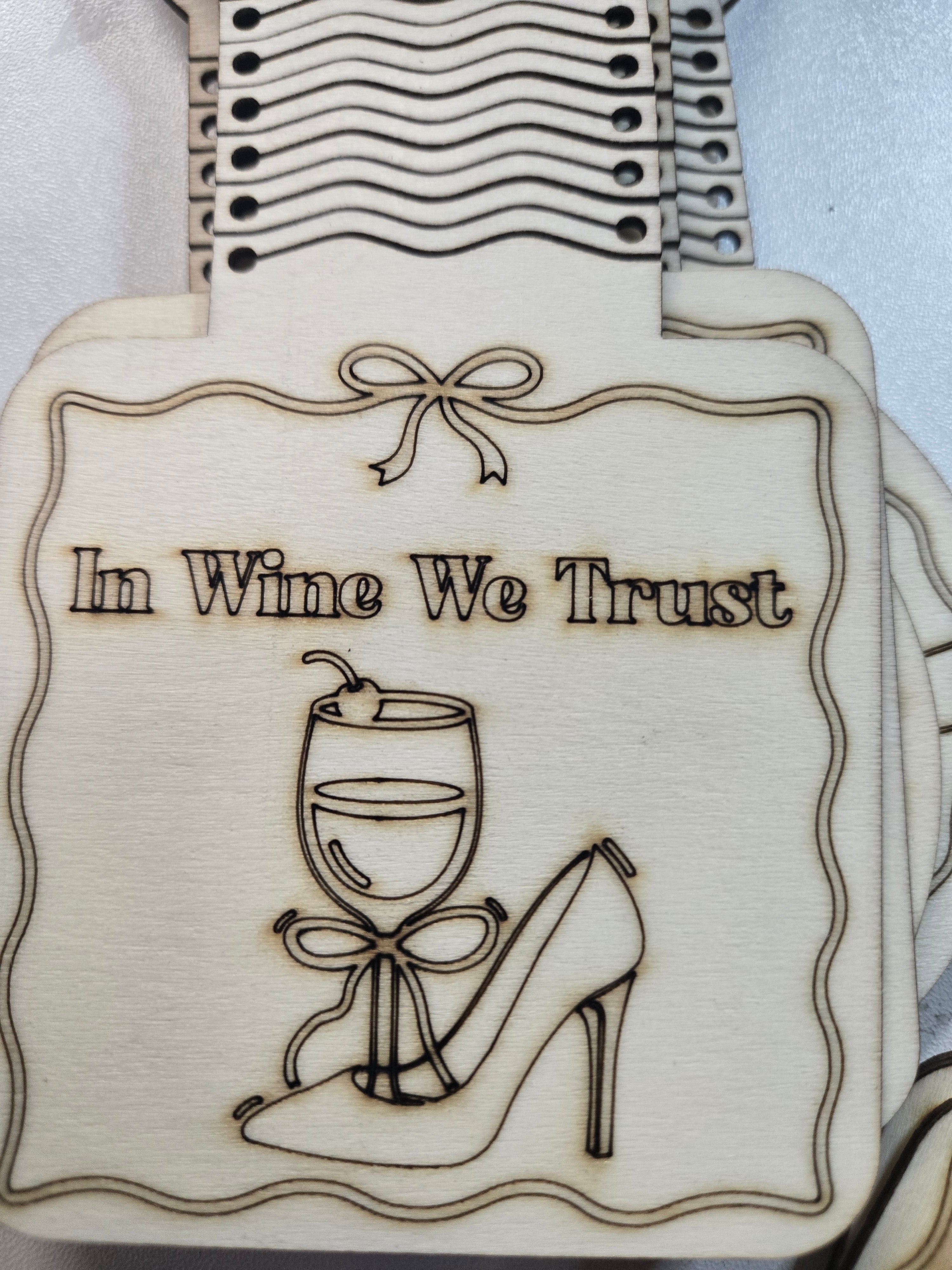 Wine Bottle Tag