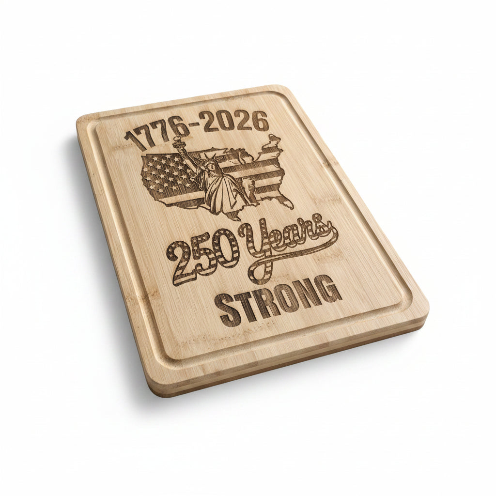 Patriotic cutting board series