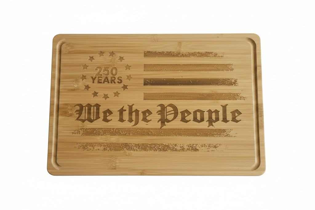 Patriotic cutting board series