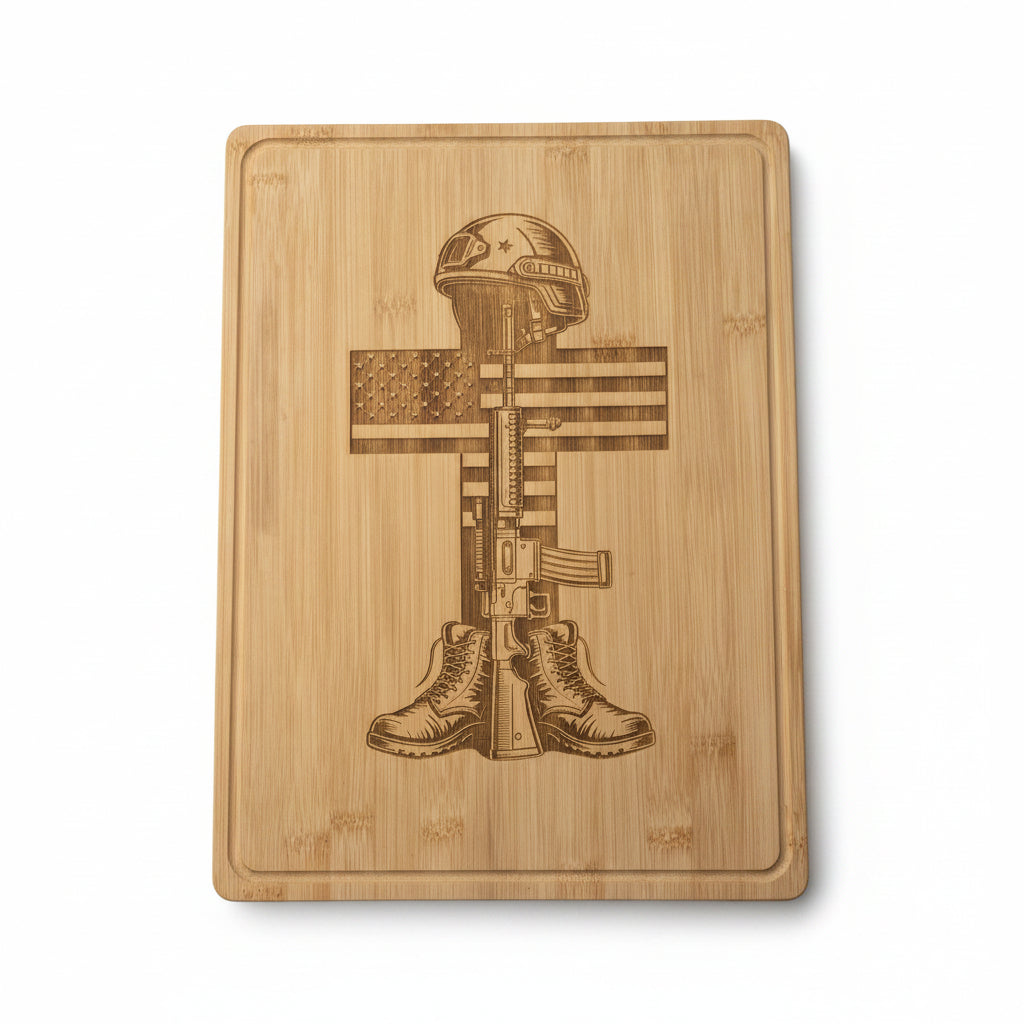 Patriotic cutting board series